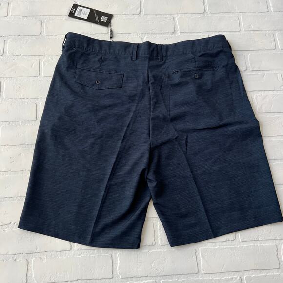 HEAD Golf Men's New Dark Blue Marcello UV Protection Wicking Shorts-sz 38 - Picture 2 of 7